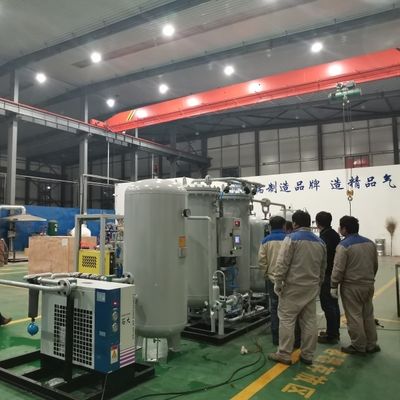 การติดตั้งง่ายในสถานที่ เครื่องผลิตไนโตรเจน PSA N2 โรงงานสําหรับการรักษาอาหาร