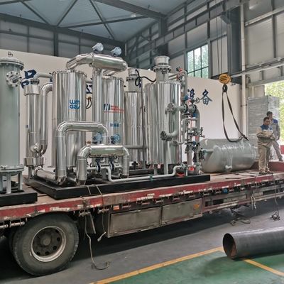 ระบบทําความสะอาดแก๊สก๊าซ CO2 ความจุขนาดใหญ่ พร้อมหนังสือรับรอง ISO9001
