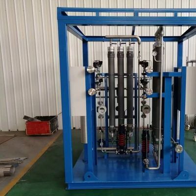 95% อัตโนมัติการทํางาน Membrane เครื่องผลิตไนโตรเจนสําหรับเรือบรรทุกน้ํามัน