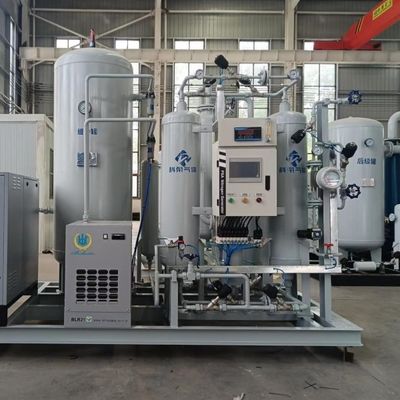 เครื่องผลิตแก๊สไนโตรเจน PSA ความบริสุทธิ์สูงในสถานที่อัตโนมัติเพื่อป้องกันการผสม