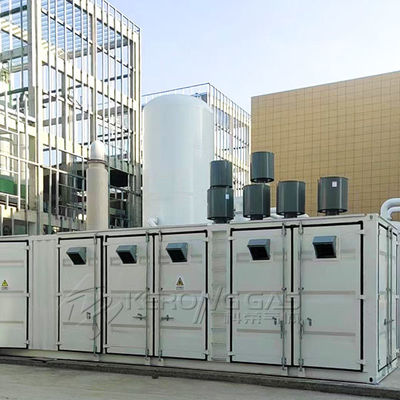 เครื่องผลิตออกซิเจนขนาดใหญ่ 6KV VPSA ด้วยอายุการใช้งานยาว ASME