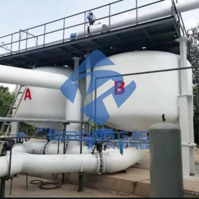 เครื่องผลิตออกซิเจนขนาดใหญ่ 6KV VPSA ด้วยอายุการใช้งานยาว ASME