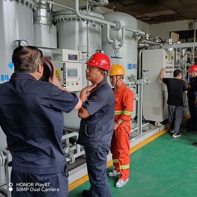 80NM3HR ขนาดเล็ก 460V เครื่องทําความสะอาดแก๊สไนโตรเจนพลังงานต่ํา