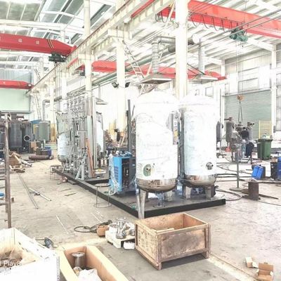 800Nm3/Hr อัตราการไหลของขนาดใหญ่ ในสถานที่รีไซเคิล ก๊าซเสีย เครื่องฟื้นฟู