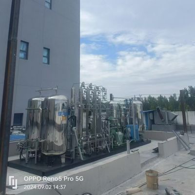 800Nm3/Hr อัตราการไหลของขนาดใหญ่ ในสถานที่รีไซเคิล ก๊าซเสีย เครื่องฟื้นฟู