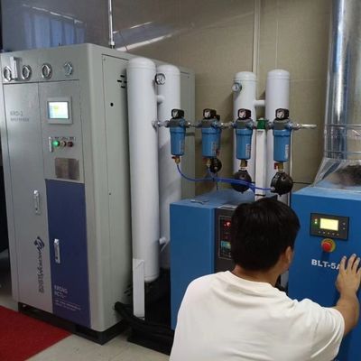เครื่องแยกอากาศทางการแพทย์แบบเคลื่อนย้ายขนาดเล็ก เครื่องออกซิเจนด้วย ISO13485