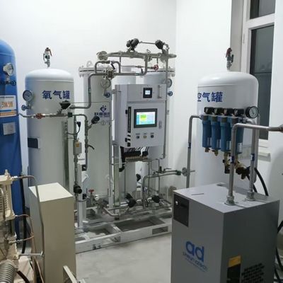 เครื่องผลิตออกซิเจนอากาศปุ่มปรับปรุงความถี่ระดับ 380V