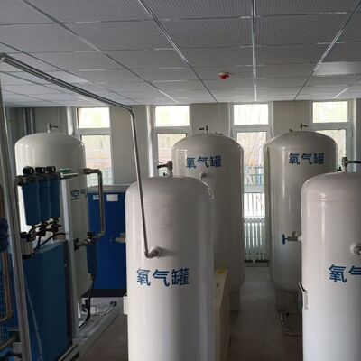 อัตราการไหลของความจุขนาดเล็ก โรงพยาบาลโรงงานออกซิเจนทางการแพทย์ Psa ด้วย ISO13485