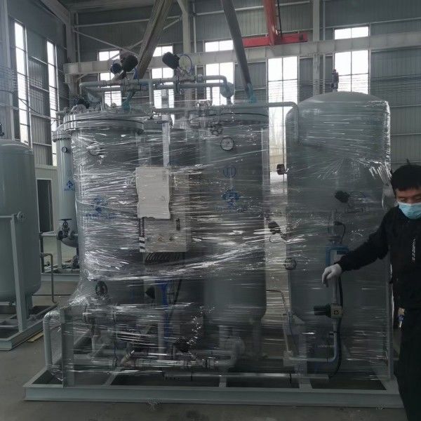 90% ความบริสุทธิ์ PSA ระบบการผลิตไนโตรเจน หน่วย PSA อัตโนมัติ สําหรับการผลิตไนโตรเจน