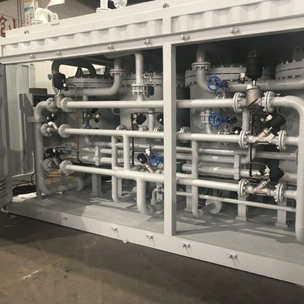 การผลิตอัตโนมัติ Psa ไนโตรเจนก๊าซ Generators Package ในถังชนิดเคลื่อนย้าย
