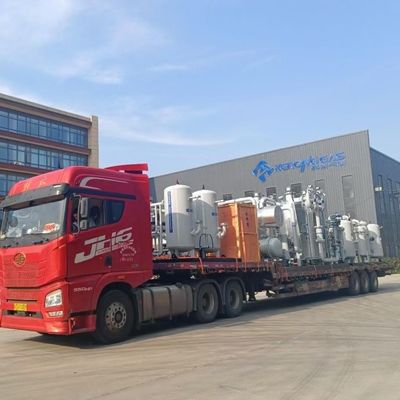 ระบบฟื้นฟูแก๊สไนโตรเจนความจุสูง สําหรับเหล็กและเหล็ก อายุการใช้งานยาว