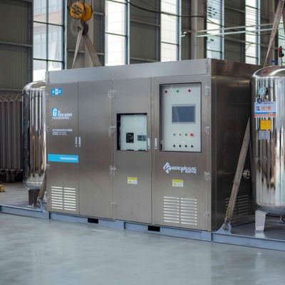 0.5bar หน่วยฟื้นฟูก๊าซไฮโดรเจน สําหรับแผ่นม้วนเย็น การติดตั้งง่าย