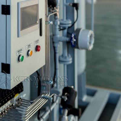 เครื่องผลิตไนโตรเจน PSA ความบริสุทธิ์สูงสําหรับการเติมน้ําดื่ม