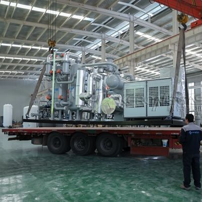 500Nm3h PLC อัตโนมัติควบคุม ระบบการฟื้นฟูก๊าซไฮโดรเจน สําหรับอุตสาหกรรมบราซ