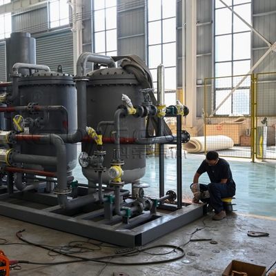 โรงงานผลิตอากาศไนโตรเจนในสถานที่ 16 บาร์ การบริโภคที่ต่ําสําหรับการตัดเลเซอร์